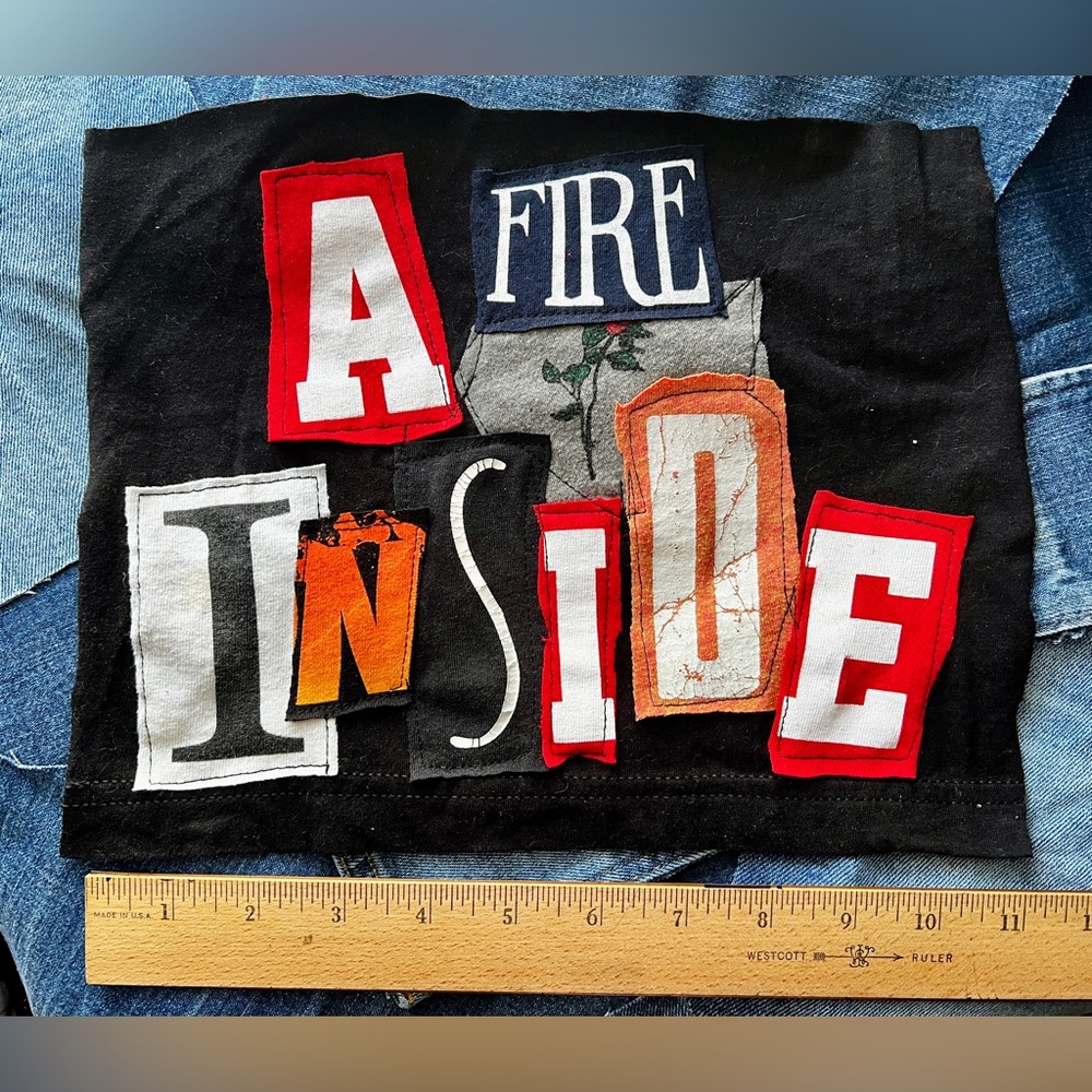Ransom Note Patch - A Fire Inside - Picture 7 of 13